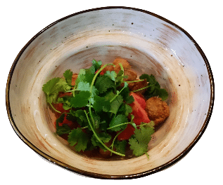Баклажаны темпура с тайским соусом